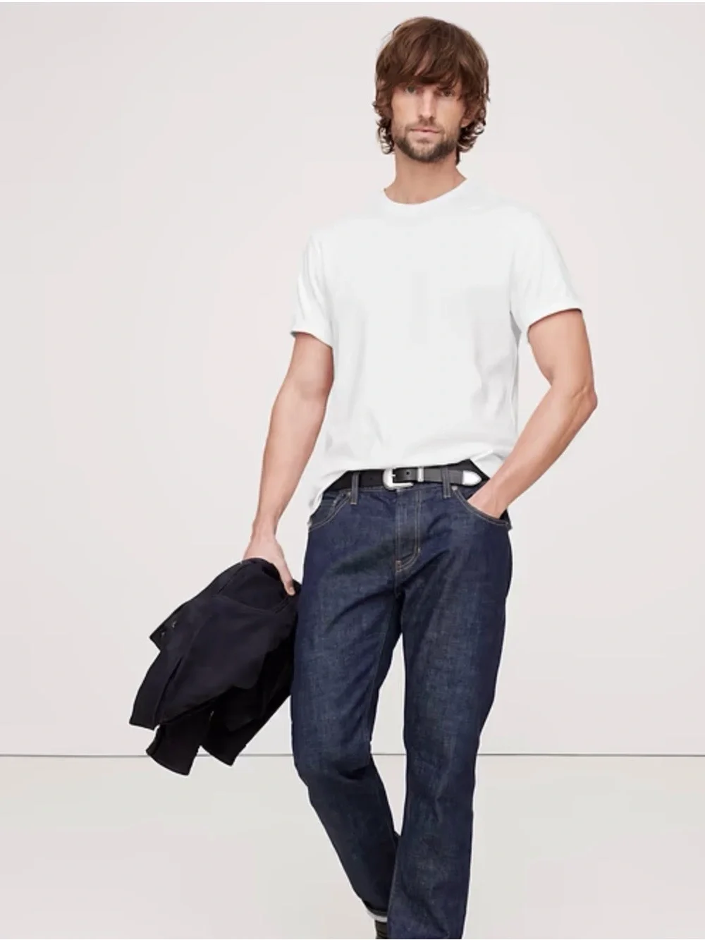 Banana Republic  AUTHENTIC TEE 100% SUPIMA®COTTON-  L TALL